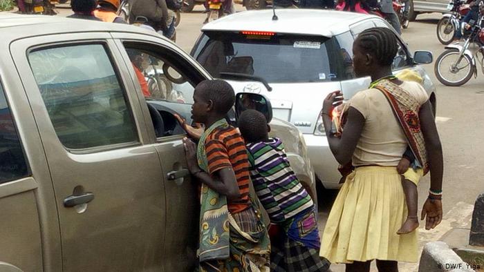 Image result for child beggars uganda