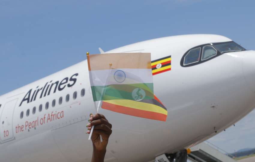 Uganda Airlines to India